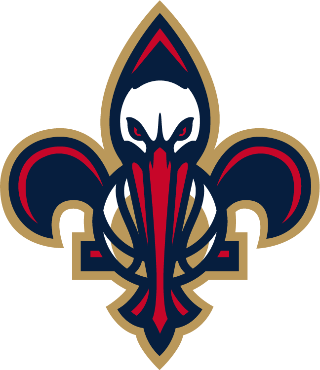 New Orleans Pelicans 2013-Pres Secondary Logo DIY iron on transfer (heat transfer)
